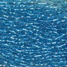 Czech Seed Bead Mini Hanks, 11/0 - Silver Lined Aqua