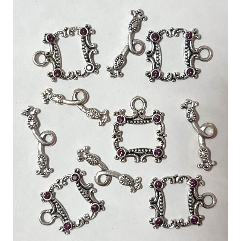 Toggle Clasp - Open Square