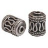 Bali Sterling Silver Wire Spacer Bead - 6x6x8.5mm