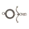 Bali Sterling Silver Toggle Clasp