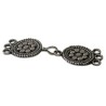Bali Sterling Silver Ornate Clasp - 54x17mm